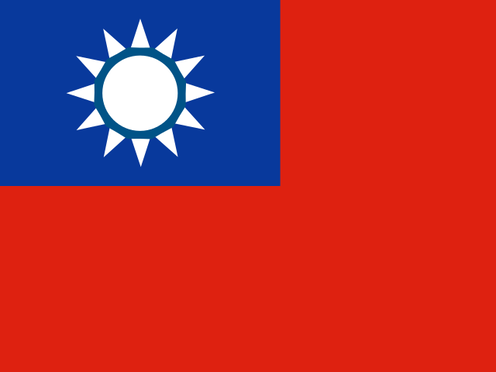 Flagge von Taiwan