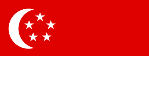 Flagge von Singapore