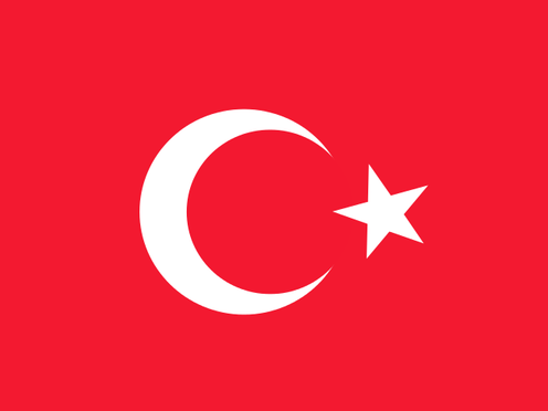 Flagge von Turchia