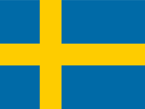 Flagge von Svezia