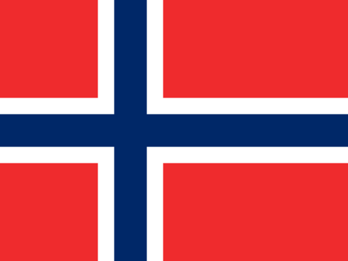 Flagge von Norvegia