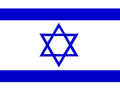 Flagge von Israele