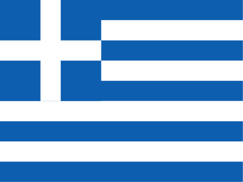 Flagge von Grecia