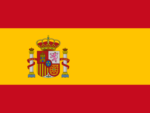 Flagge von Spagna