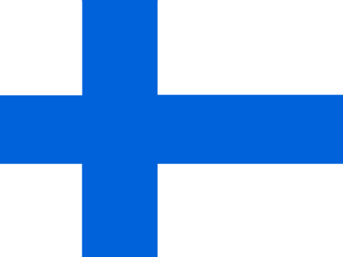 Flagge von Finlandia