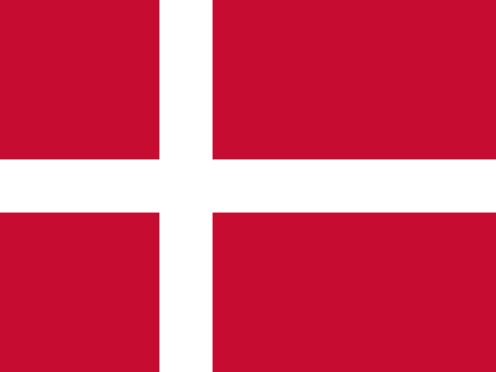 Flagge von Danimarca
