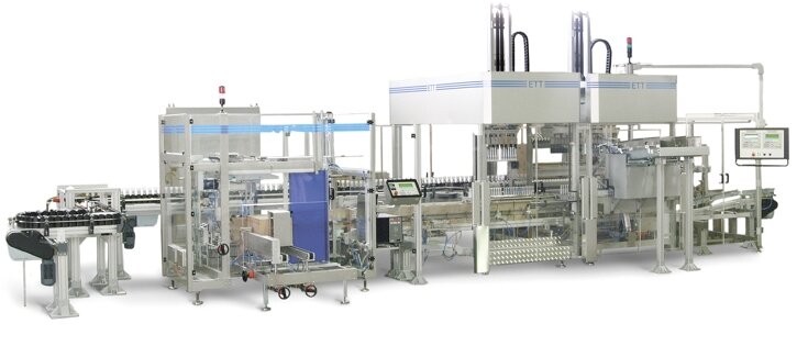 Verpackungsautomat mit galvanisch verzinkten Bauteilen