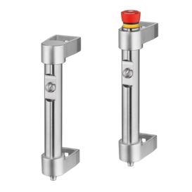 Functional Handles FG16-01 and FG16-04 made of Stainless Steel, push button, with emergency stop depending on type
