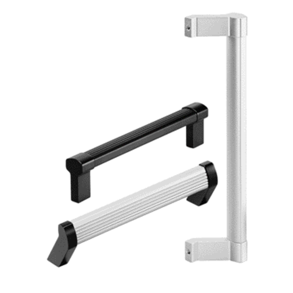 Sturdy and heavy duty aluminium handles