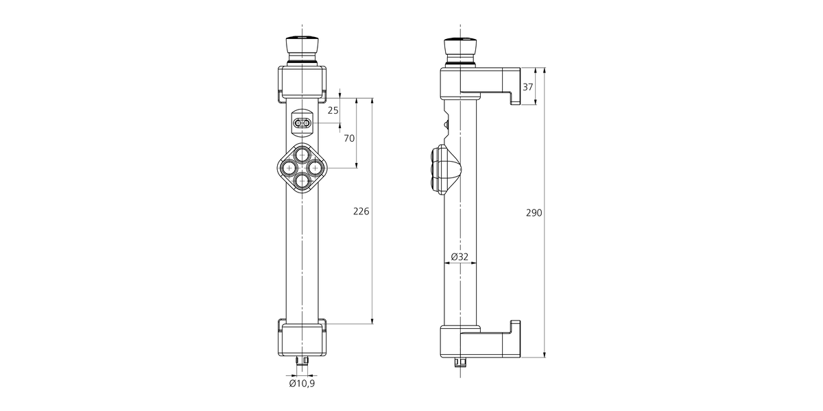 FG21 - Rohde AG | Aluminum, stainless steel and plastic handles